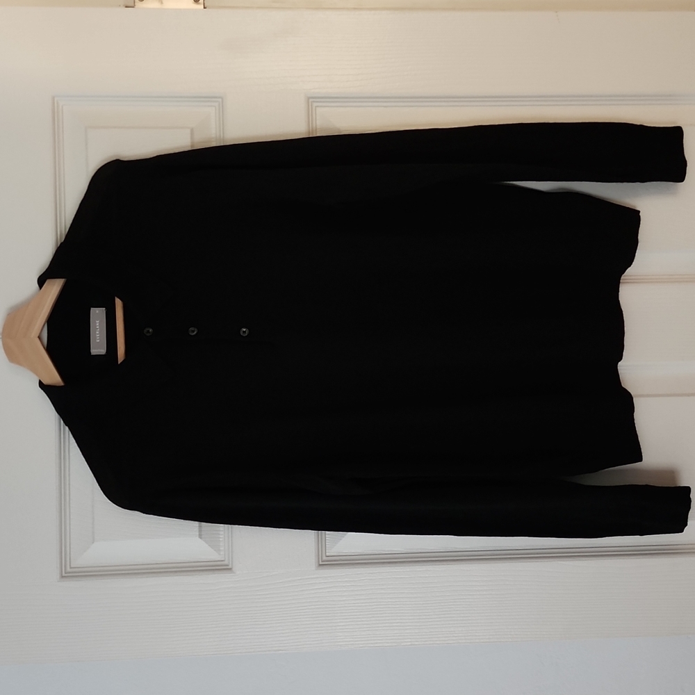 Everlane The Easy Merino Long Sleeve Polo 100% Wool Size M